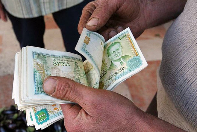اسعار الليرة السورية مقابل الدولار