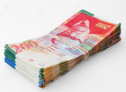 صورة ارتفاع جديد لدولار و الدينار الاردني مقابل الشيكل اليوم الجمعة
