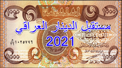 صورة مستقبل الدينار العراقي 2021