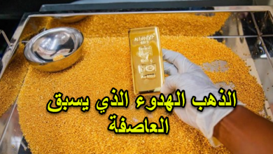 الذهب الهدوء الذي يسبق العاصفة
