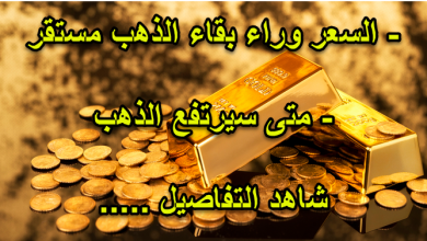 تعال احكيلك السر وراء استقرار الذهب ومتى رح يرتفع