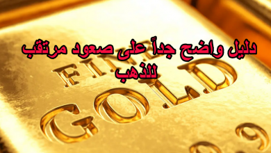 دليل واضح جداً على صعود مرتقب للذهب