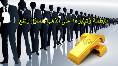 البطالة وتأثيرها على الذهب، لماذا ارتفع