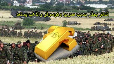 الناتو يحذر بسبب صربيا وكوسوفو والذهب يستعد