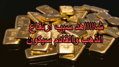 شاااااهد سبب ارتفاع الذهب والقادم سيكون ..